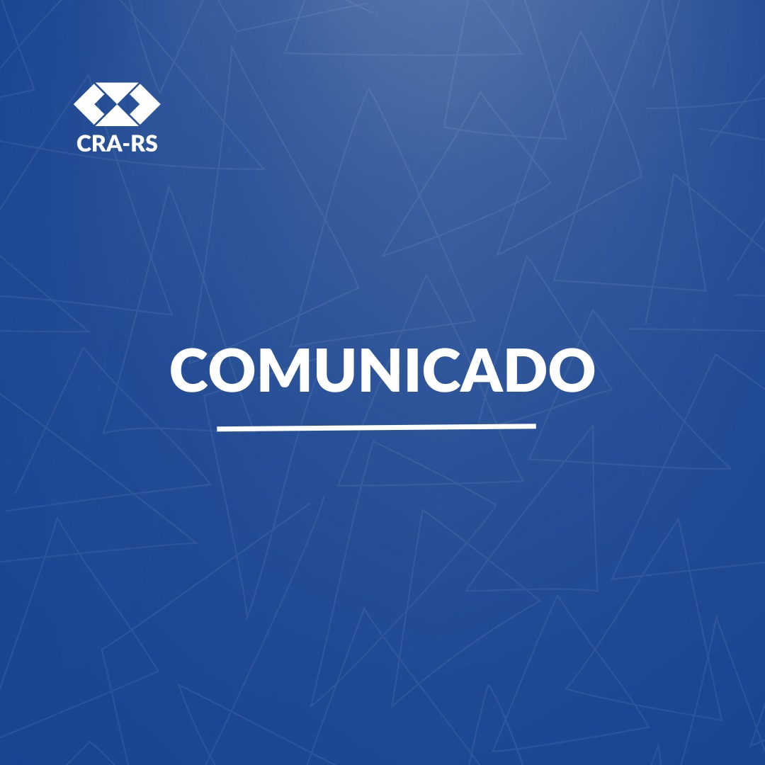 Comunicado CRA-RS